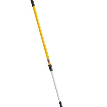 Microfiber Multi-Purpose Flat Mop Kit (Accessory Series): Features a Yellow Telescopic Handle—Designed for Heavy-Duty Cleaning in Kitchens, Lobbies, and Offices, as well as for Cleaning Hardwood, Tile, and Laminate Floors