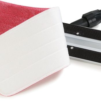 Aluminum Alloy Flat Mop Head (Head Only): 18 inches in length.
